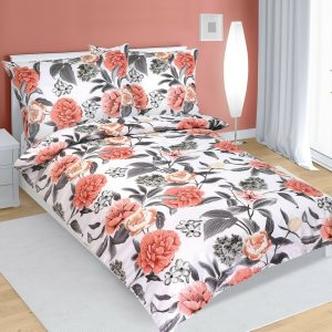 bellatex bavlnene obliecky pivonka 140 x 220 cm 70 x 90 cm
