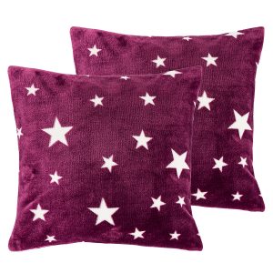 4home obliecka na vankusik stars violet 40 x 40 cm