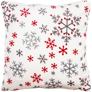 4home vianocna obliecka na vankusik snowflakes 50 x 50 cm