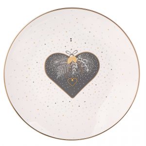 altom porcelanovy tanier vianocne srdce 20 cm