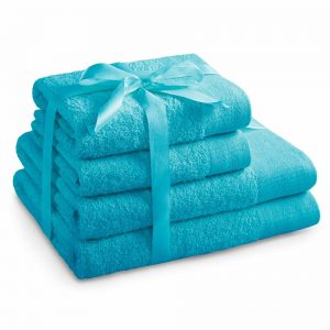 ameliahome sada uterakov a osusiek amari tyrkysova 2 ks 50 x 100 cm 2 ks 70 x 140 cm