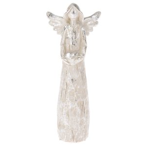 dekoracia anjel so srdcom 27 x 18 x 4 cm polyresin