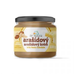 dr natural arasidovy krem s bielou cokoladou 220 g