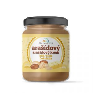 dr natural arasidovy krem s bielou cokoladou 500 g