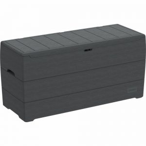 duramax durabox 270 l plastovy zahradny ulozny box 117 x 45 x 56 cm antracit 86600