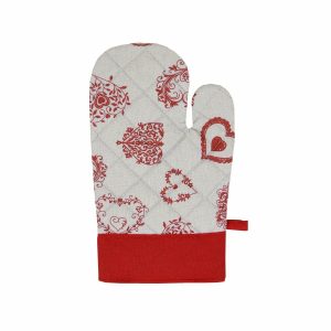 forbyt vianocna kuchynska chnapka hearts 18 x 28 cm