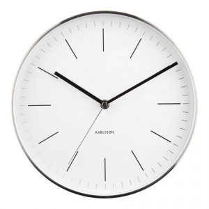 karlsson 5732wh dizajnove nastenne hodiny pr 28 cm