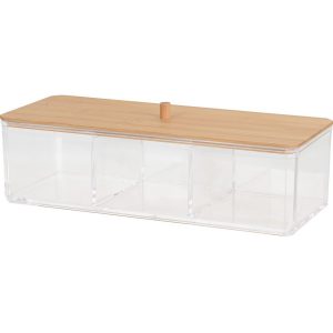 kozmeticky organizer bamboo eleganza 23 x 95 x 65 cm