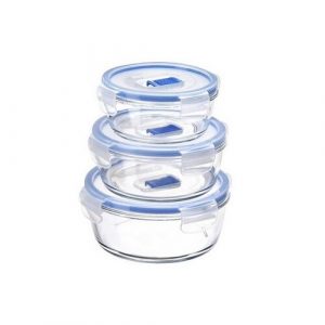 luminarc 3 dielna sada okruhlych doz pure box active