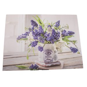 obraz na platne levandula vo vaze 30 x 40 cm