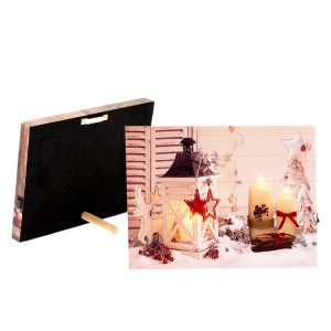 obraz na platne winter dreem 2 led 20 x 15 cm