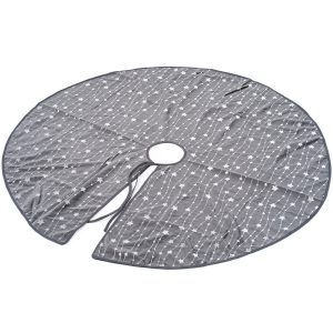 podlozka pod vianocny stromcek tmavosiva 95 x 1 cm