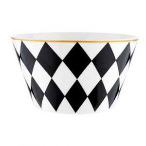 porcelanova salatova miska rhombus