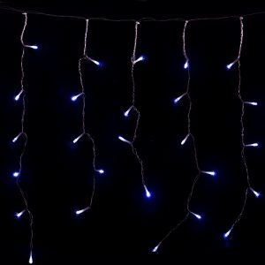 sharks sa150 solarna svetelna retaz padajuci dazd 50 led 14 m ip44 studena biela