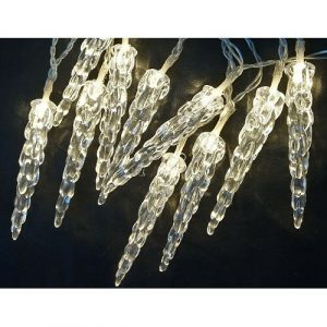 sharks sa151 solarna svetelna retaz cencule 20 led 38 m ip44 studena biela