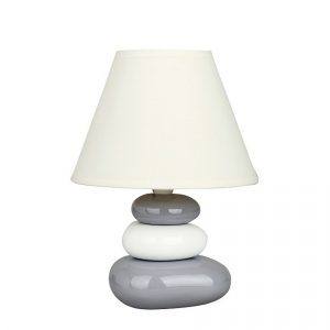 stolna lampa salem bielo seda rabalux 4948