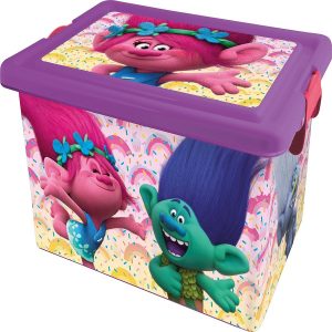 stor dekoracny ulozny box trolls 13 l