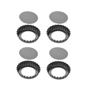 tescoma forma s vlnitym okrajom a odnimatelnym dnom delicia 4 ks