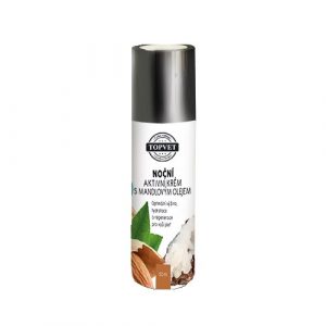 topvet nocni aktivni krem s mandlovy olejem 50 ml
