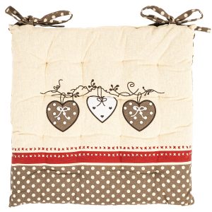 trade concept sedak srdce presivany 40 x 40 cm