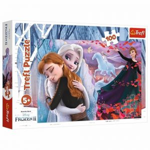 trefl puzzle ledove kralovstvi navzdy spolu 100 dilku