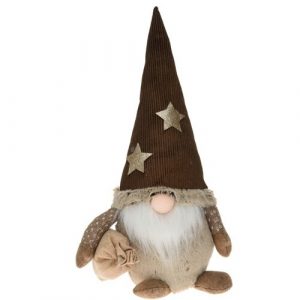 vianocna dekoracia star elf hneda 15 x 45 cm