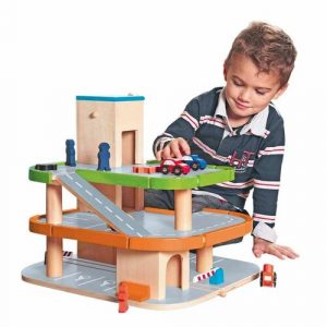 woody garaz trojposchodova s prislusenstvom novy dizajn bez zvuku