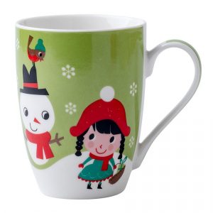 altom porcelanovy hrncek vianocny snowmen 300 ml
