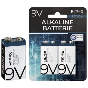 bateria alkaline 9v 2 ks bal