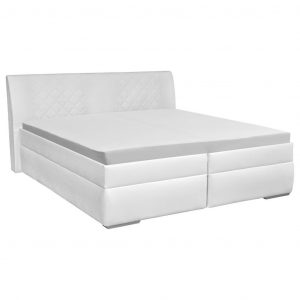 biela calunena postel s rostom sima 2 160x200 cm