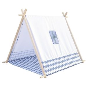 bino detsky stan domcek biela 125 x 92 x 95 cm