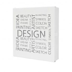 box na kluce design biela