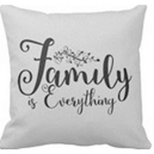 dekoracny vankus family is everything 45 45cm