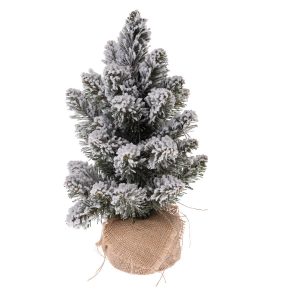 dekoracny zasnezeny stromcek jedla 30 cm