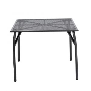 deokork kovovy stol eden 90x90 cm