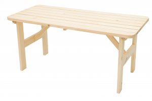 deokork masivny dreveny zahradny stol z borovice drevo 32 mm 150 cm