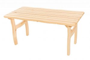 deokork masivny zahradny stol z borovice viking 40 mm rozne dlzky 150 cm