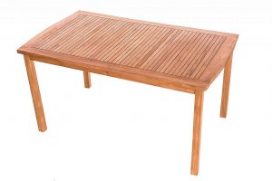 deokork zahradny pevny stol obdlznik harmony 150x90 cm teak
