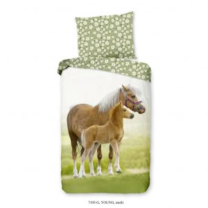 detska postelna bielizen young horse ca 140x200cm