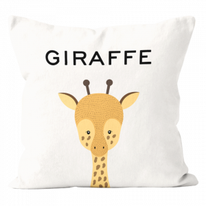 domarex obliecka na vankusik kids petit natur zirafa 45 x 45 cm