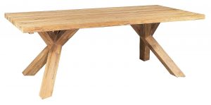 fakopa zahradny teakovy masivny stol spider recycle rozne dlzky 250x110 cm