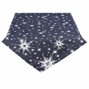 forbyt vianocny obrus hviezdy siva 85 x 85 cm