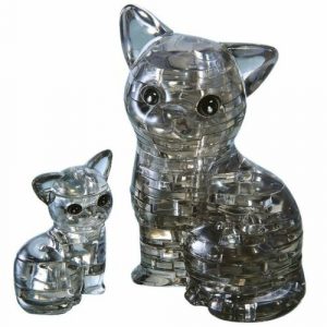 hcm kinzel 3d crystal puzzle kocka s kotatkem 49 ks