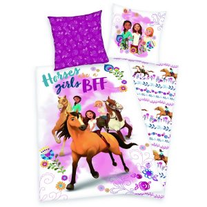 herding detske bavlnene obliecky spirit horses girls 140 x 200 cm 70 x 90 cm