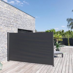 hesperide hlinikova zastena s textiliou 3 x 18 m antracit