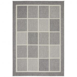 hladko tkany koberec minnesota 3 160 230cm siva