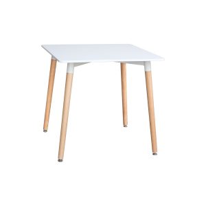jedalensky stol 80x80 uno biely