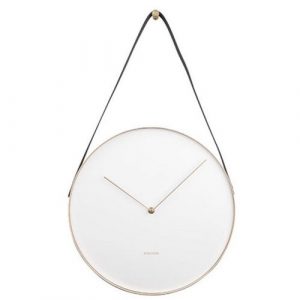 karlssson 5767wh dizajnove nastenne hodiny pr 34 cm