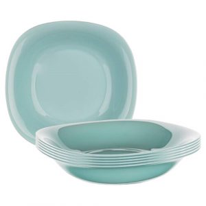 luminarc hranaty hlboky tanier carine 21 cm 6 ks tyrkysova
