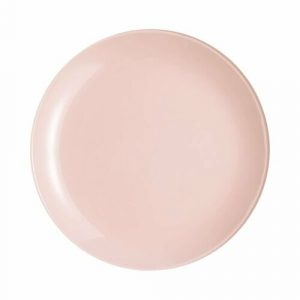 luminarc sada plytkych tanierov arty pink quartz 26 cm 6 ks